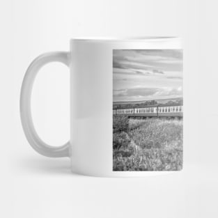 LNER Class B1 - Black and White Mug